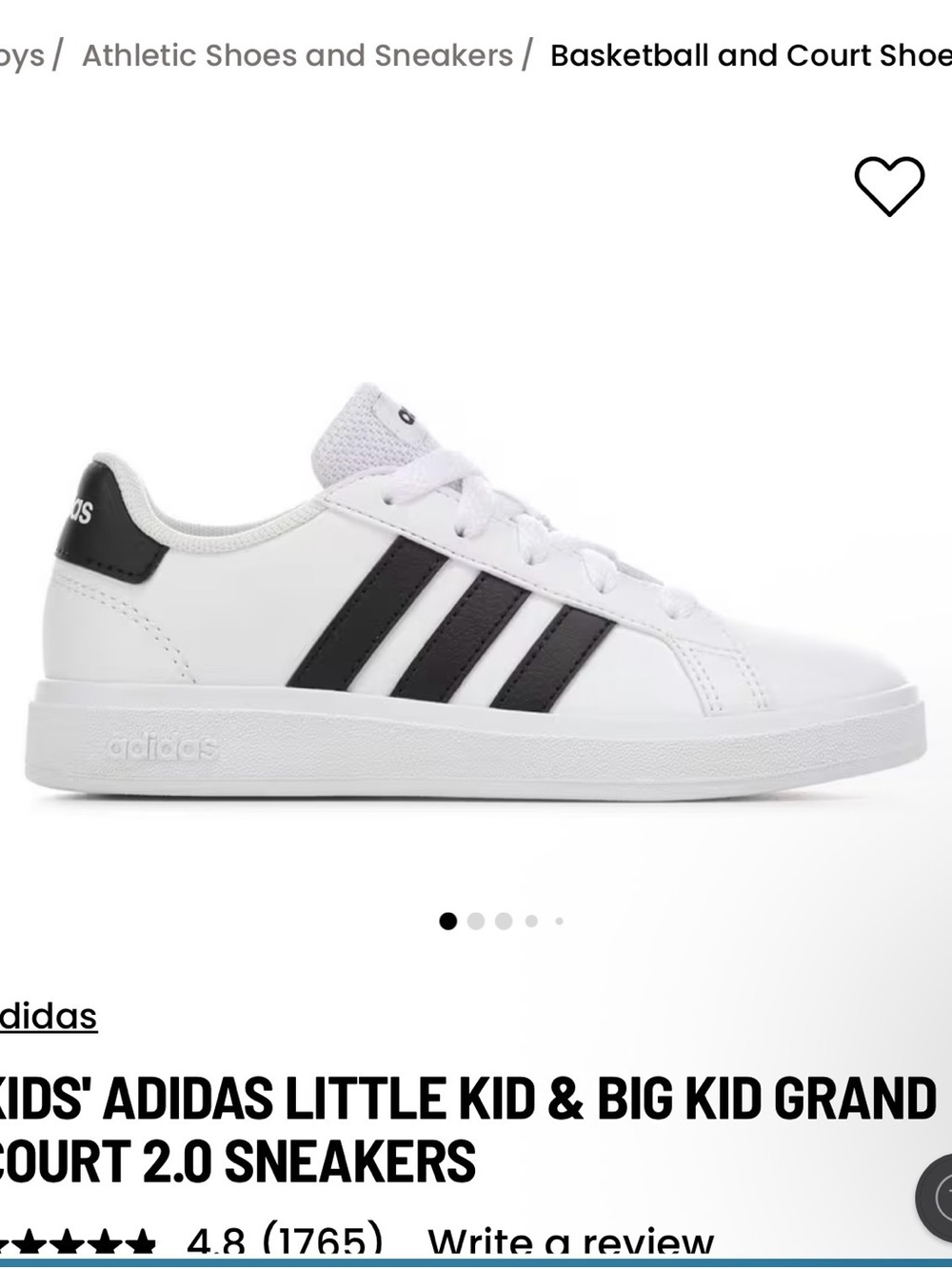 Kids Adidas Sneakers